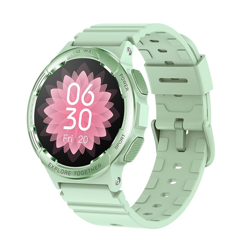 KUMI K6 Smartwatch 1.3" Amoled Screen 100+ Exquisite Dial Bluetooth Call IP68Waterproof Sleep Blood Oxygen Monitor for Man Woman - Image 1