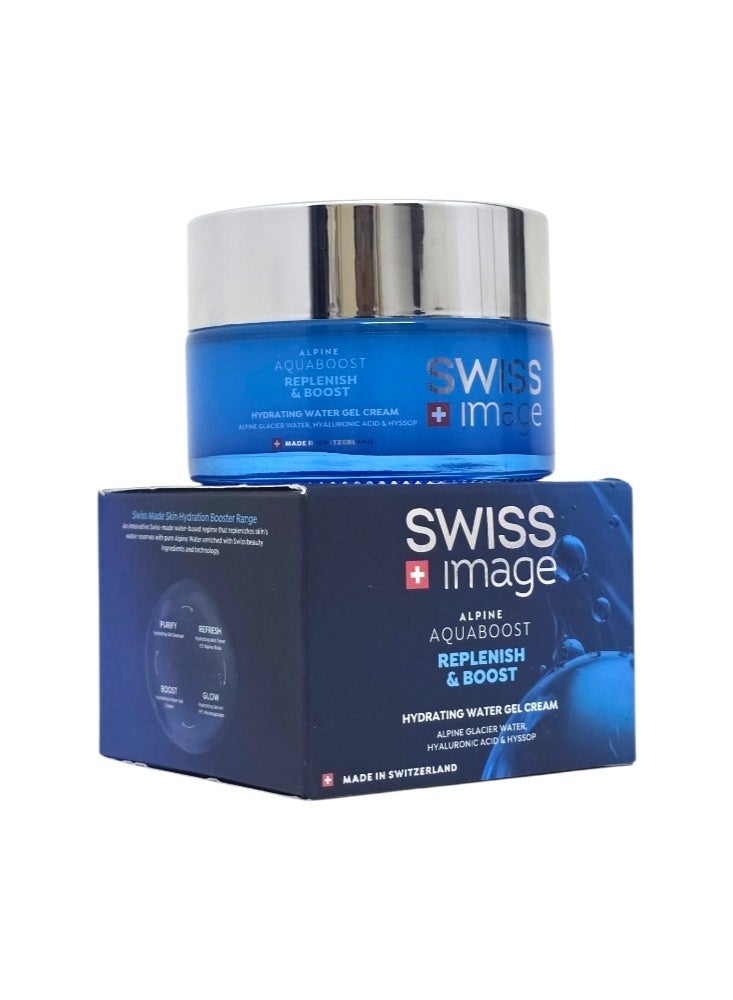 SWISS image كريم جل مائي مرطب معزز ومجدد أكوابوست 50 مل - Image 2
