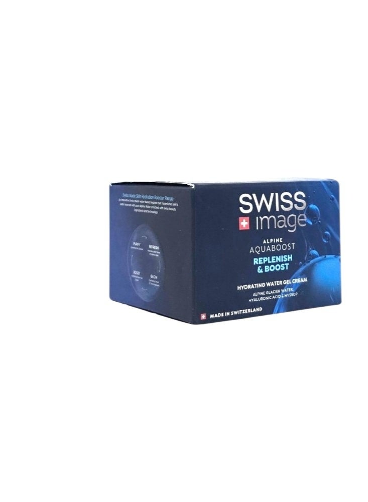 SWISS image كريم جل مائي مرطب معزز ومجدد أكوابوست 50 مل - Image 3