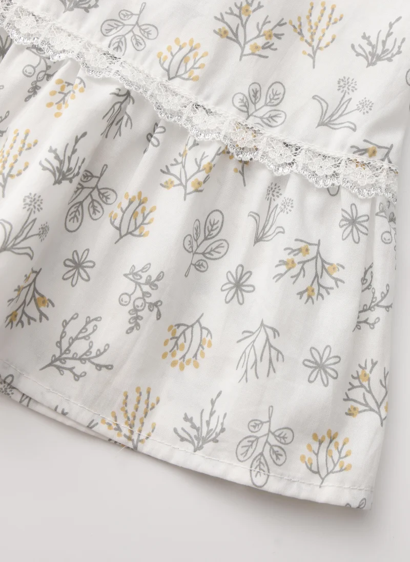 Balabala white Baby Girls Woven one-piece dress for Women | Best Price UAE
