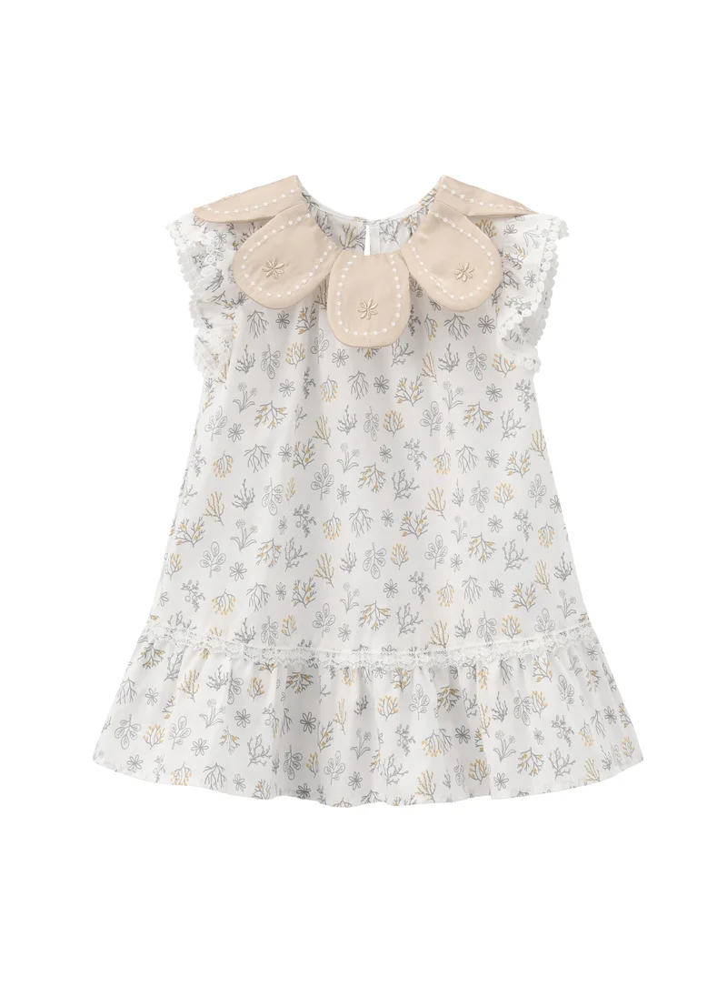 Balabala white Baby Girls Woven one-piece dress for Women | Best Price UAE