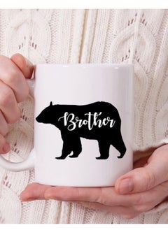 LIT Bear Family Mug Brother White ceramic Mug 11oz Novelty coffee Mug  - Image 2