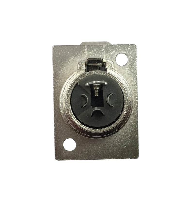 CERRXIAN XLR 3 Pin Female Jack Socket Keystone Wall Plate Panel Mount Audio Microphone Connector Adapter Converter (2-Pack) - Image 4