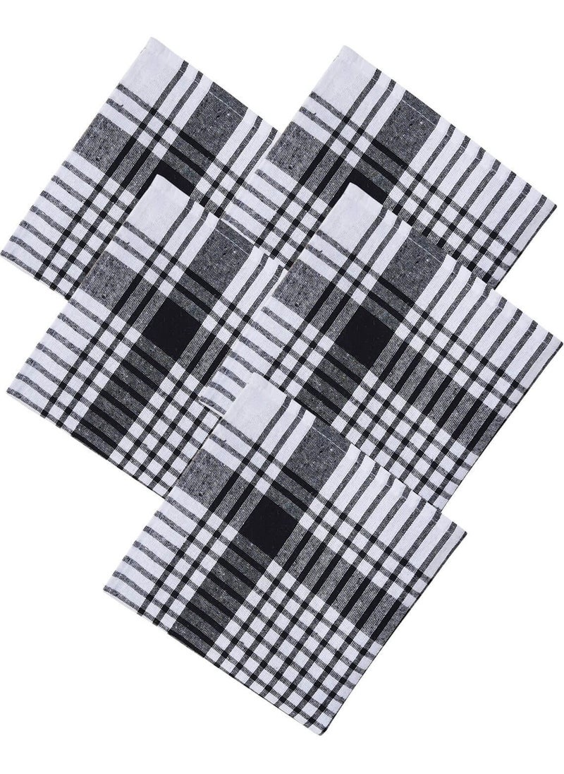 Hepsine Rakip - Competing All 5 Pack Kitchen Tea Towels German Napkin 100 Cotton - Image 1