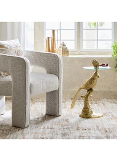Home Box Eef Glass Top Accent Table  - Image 5