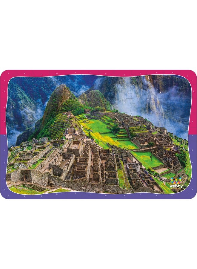 Webby Kids Machu Picchu Wooden Jigsaw Puzzle, 108 Pieces - Image 1