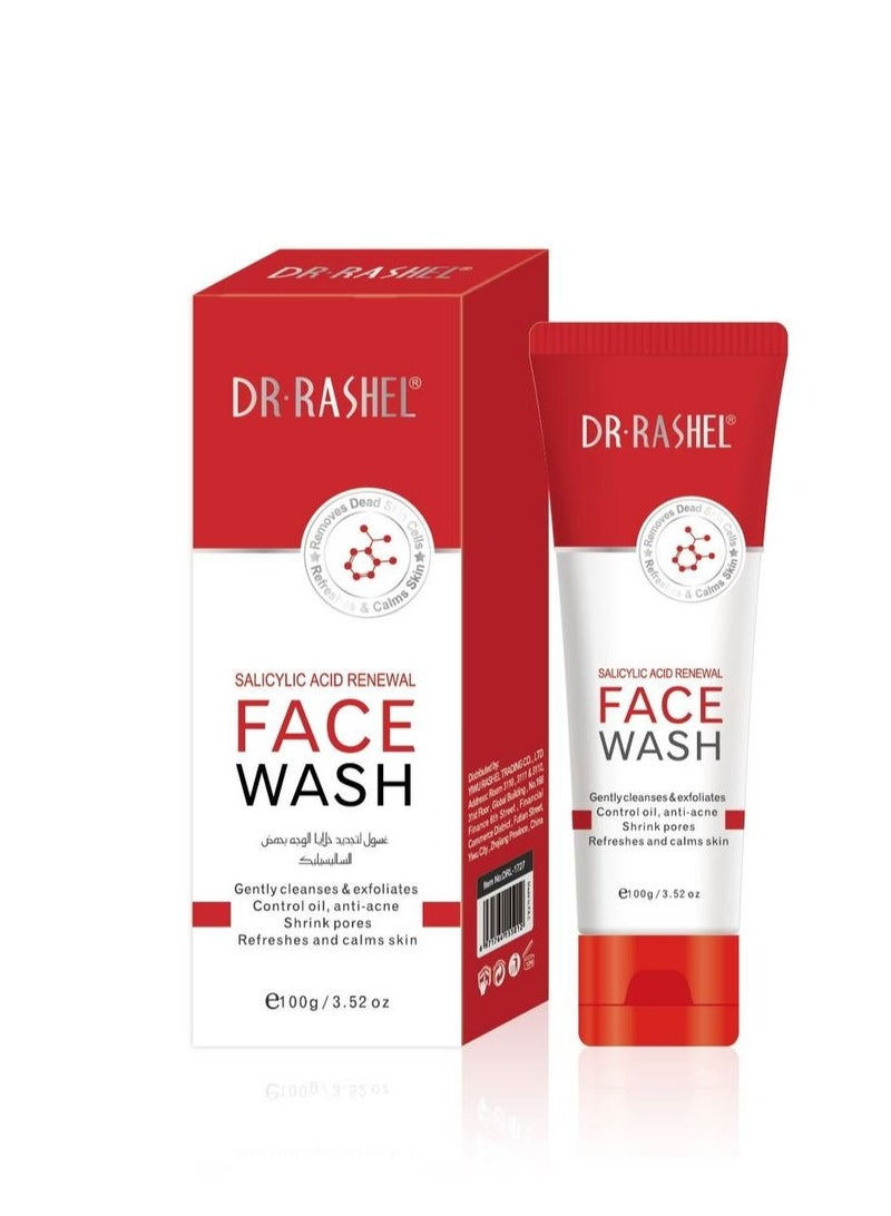 RASHELL Salicylic Acid Rejuvenating Facial Wash 100g