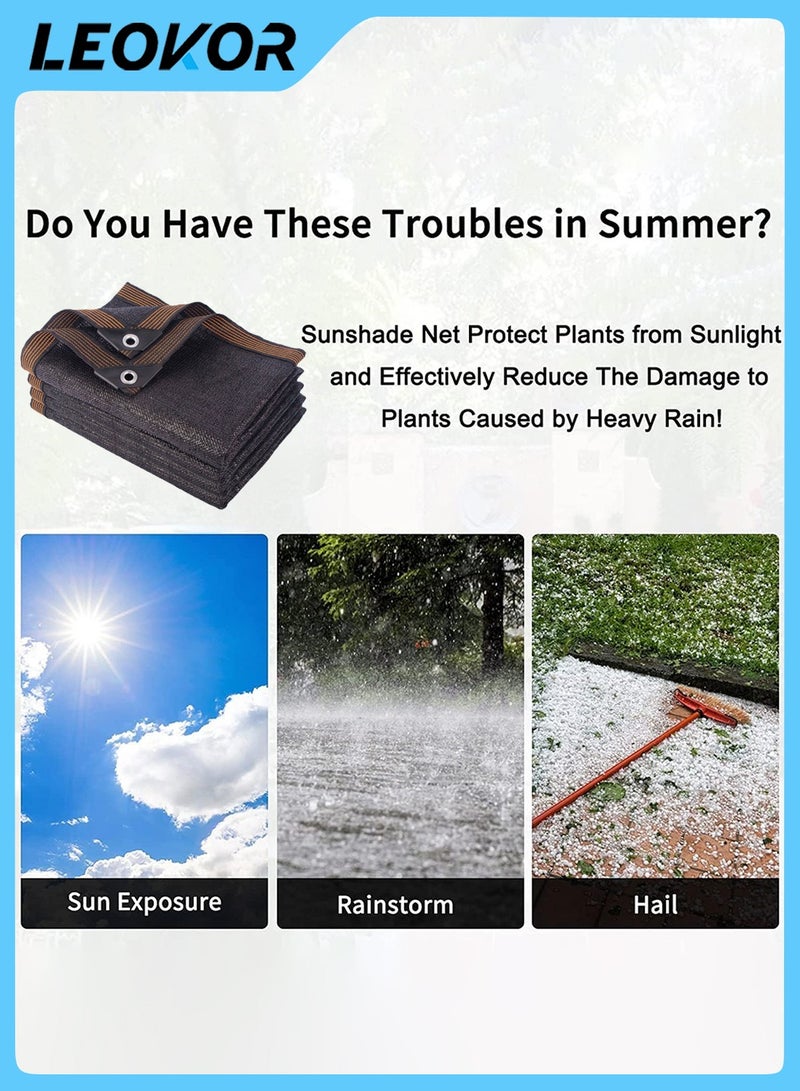 LEOKOR 3*4M Camping Tent,Rectangle Awning,95% UV Block Canopy,for Outdoor/Patios/Garden/Backyard/Pergola/Decking/Swimming Pool - Image 4