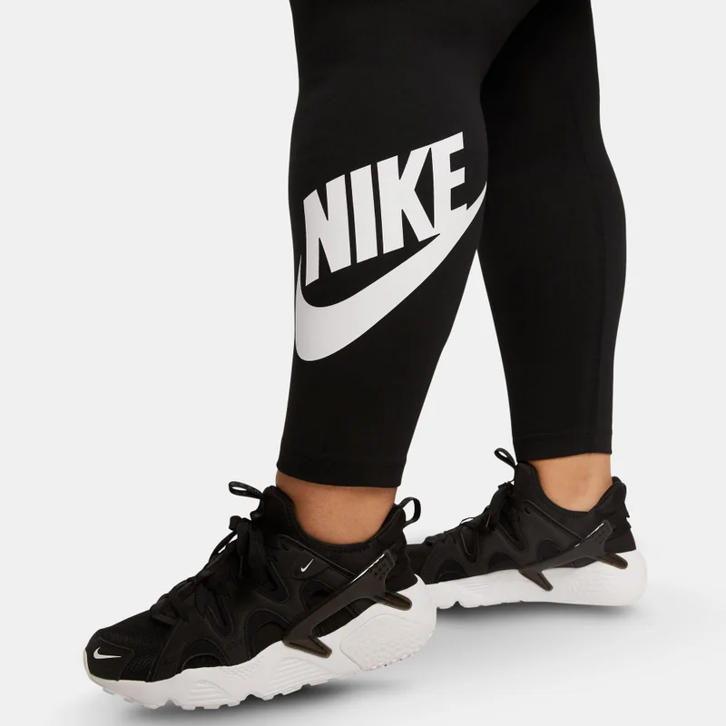 Nike Black Women's Sportswear Classics Leggings (Plus Size) for Women | Best Price UAE