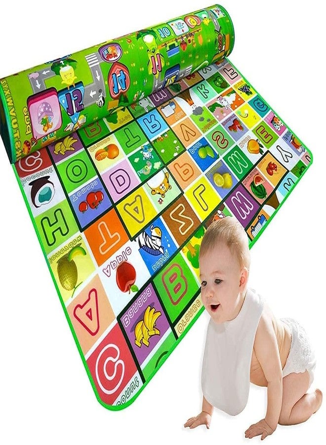 KACHKIT Baby Mat for Crawling, Baby Play Mat for Playing Non-Slip Kids Rug Room Decor with Bright and Colorful Alphabet Pattern,Soft Toddler Waterproof Foldable,Rectangular (Pack of 1,Multicolor). - Image 1
