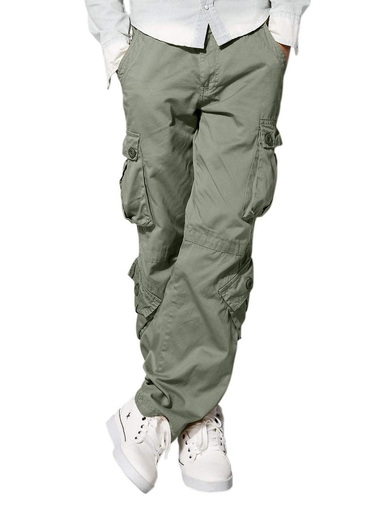 Match Mens Wild Cargo PantsLight Green30