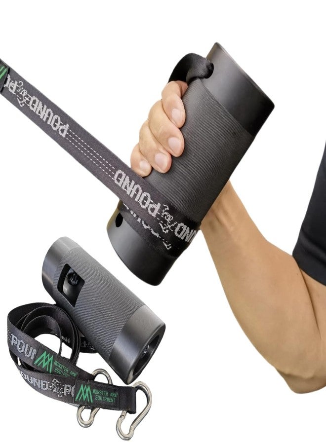FITTERGEAR مقبض مصارعة الذراع متعدد الدوران، جهاز تدريب مصارعة الذراع متعدد الدوران بسمك 3 بوصات للمعصم والساعد، تمرين قوة القبضة، معدات تدريب مصارعة الذراع - Image 1