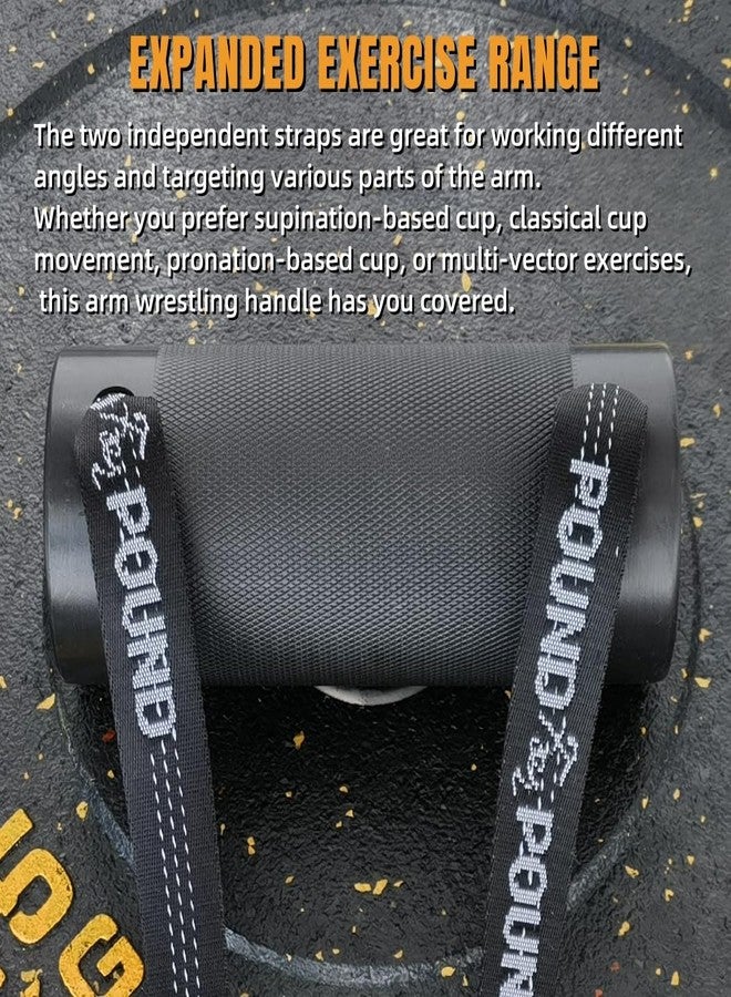FITTERGEAR مقبض مصارعة الذراع متعدد الدوران، جهاز تدريب مصارعة الذراع متعدد الدوران بسمك 3 بوصات للمعصم والساعد، تمرين قوة القبضة، معدات تدريب مصارعة الذراع - Image 2