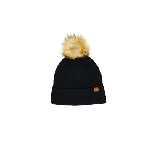 Callaway Golf Women's Pom Beanie Collection Knit Headwear (Black) - Image 5