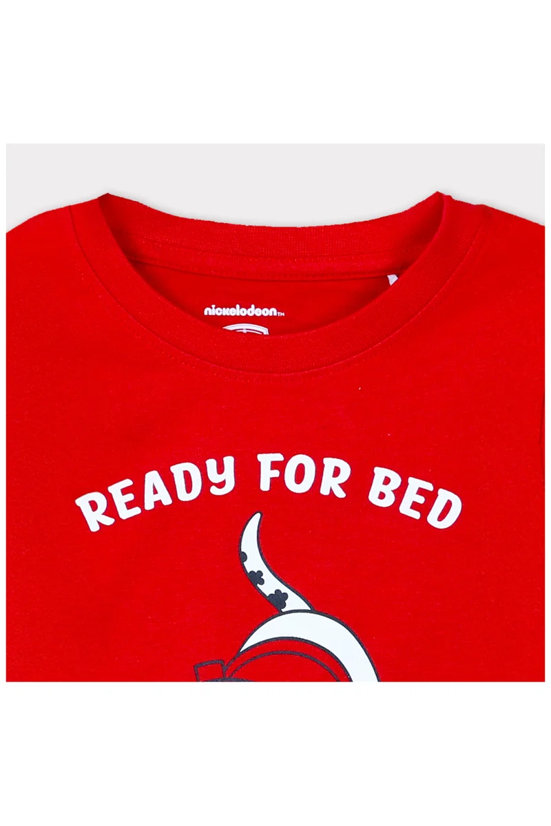 نكلوديون Nickelodean Ready For Bed Kids's Full Sleeves Nightwear