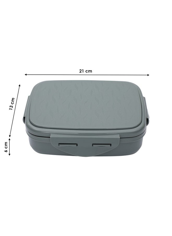JAYPEE JAYPEE Stainless Steel Insulated Lunch Box Wavesteel Jr. Green, 500 ml, Airtight Tiffin Box for School Kids |Spillproof with Silicon Seal | Food Grade | BPA Free  - Image 4