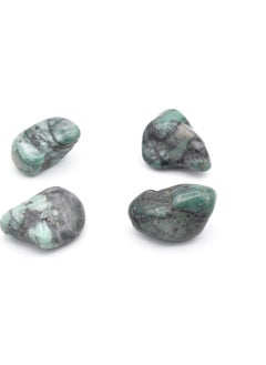 Murty99 Genuine Drum Natural Emerald Stone Rock Piece  - Image 2
