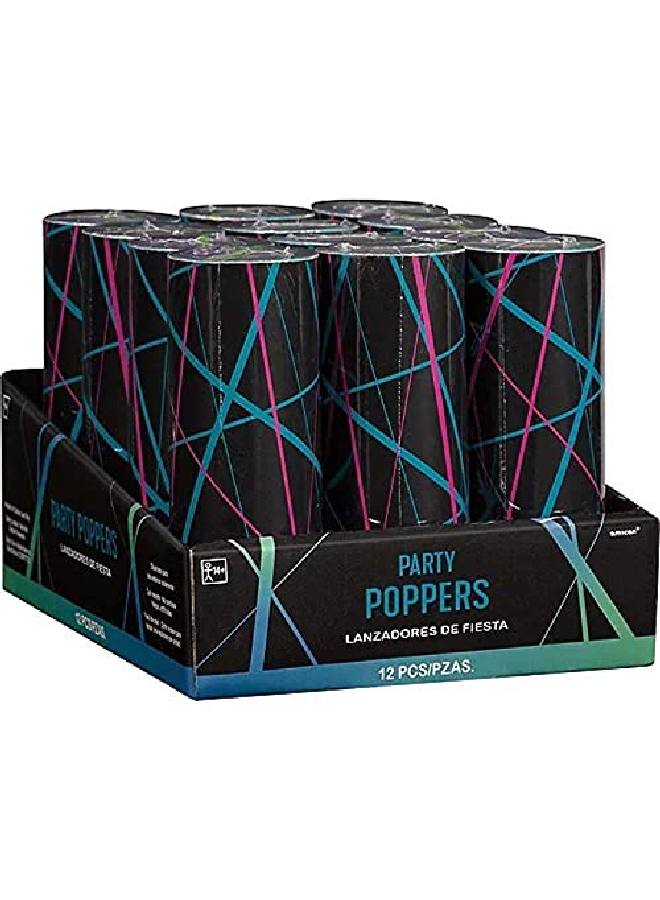 Amscan بمبونات الحفلات أخيرًا 21 | 12 قطعة - Image 1