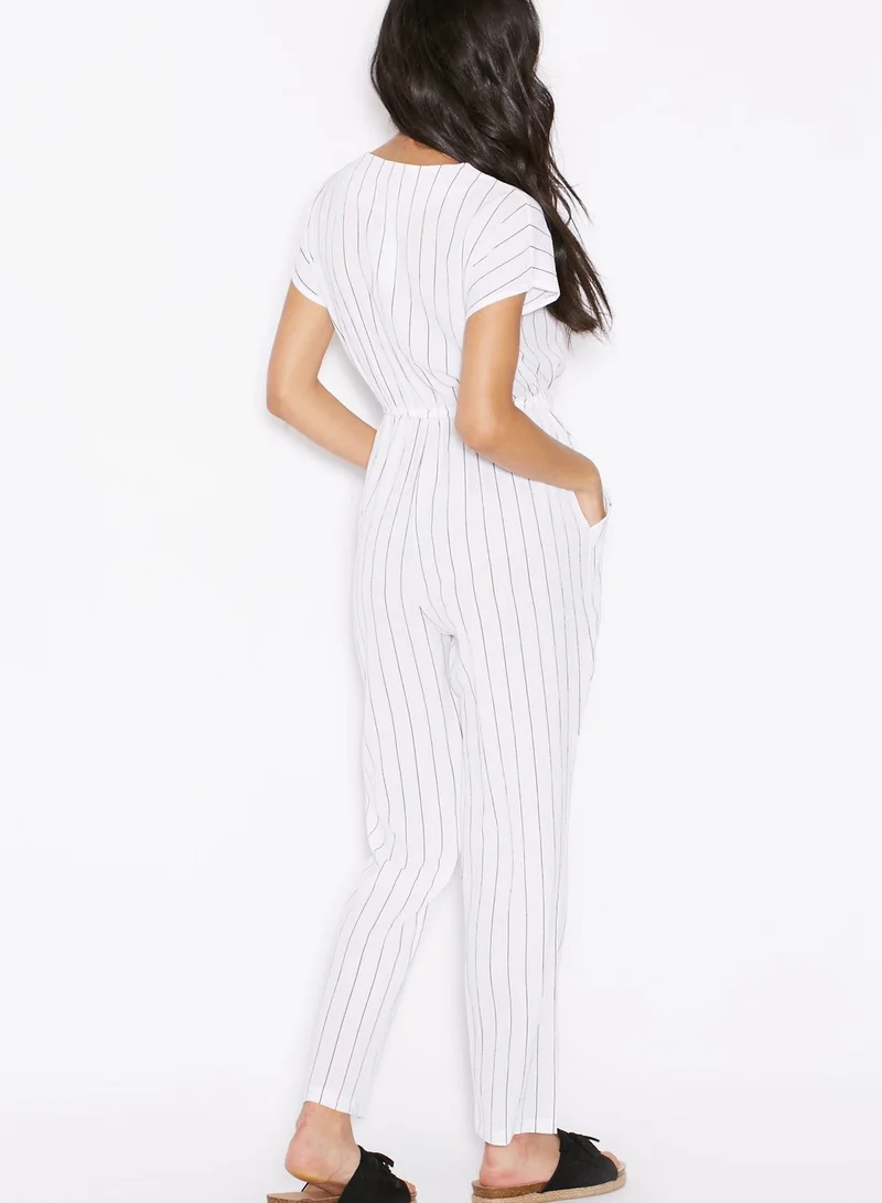 Ginger Striped Jumpsuit