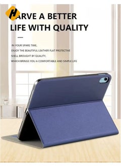 HuHa Slim Leather Stand Smart Case for Samsung Galaxy Tab A7 10.4" (T505/T500) - Rose Red  - Image 2