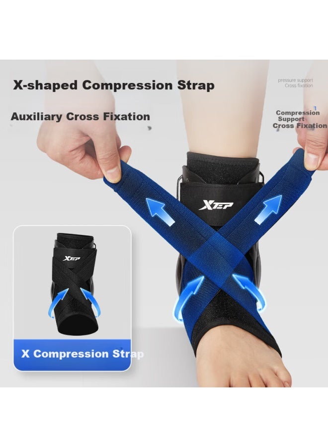 Xtep Ankle Brace Joint Support Sprain Prevention Ligament Injury Protection Sleeve Sports Support XL - Image 4