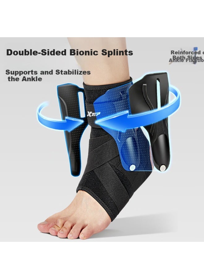 Xtep Ankle Brace Joint Support Sprain Prevention Ligament Injury Protection Sleeve Sports Support XL - Image 3