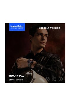 هينو تيكو ساعة هاينو تيكو جيرماني سمارت باللون الأسود RW-32 pro Space X  - Image 4