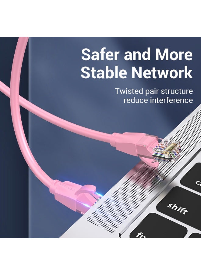 VENTION Cat.6 UTP Patch Cable 1M Pink Model # IBEPF - Image 5