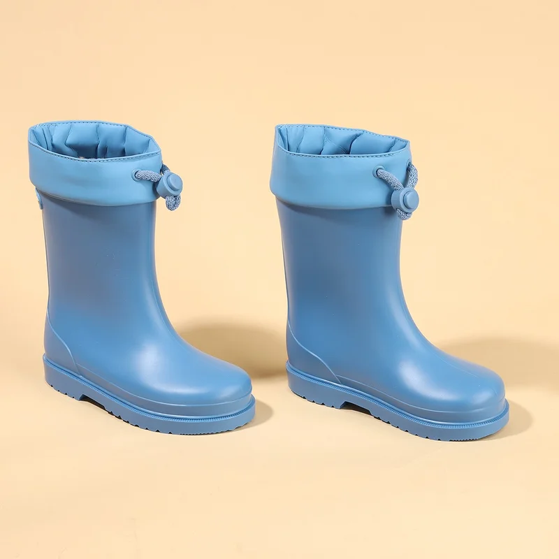 Igor W10101 Chufo Cuello Girls/Boys Rain Snow Boots Blue