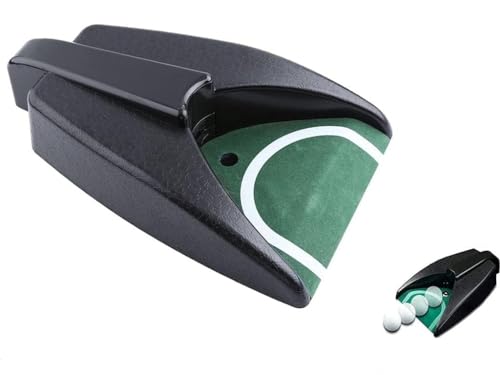KeyFor Automatic Golf Ball Return Putting Unit Automatic Return Machine Golf Training Aid with Automatic Ball Return for Indoor and Outdoor - Image 1