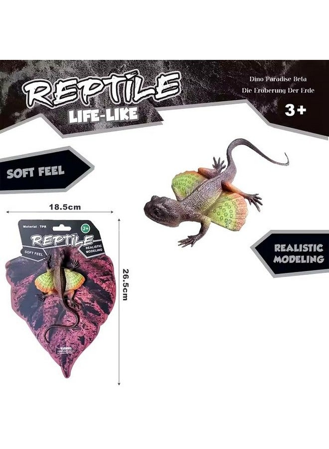 SUPER TOY Maculatus Reptile Toy for Kids Realistic Gecko Lizard Figurine Rubber Animal Cold Blooded Lifelike Soft Prank Toys Educational Gift Boys Girls - Image 5