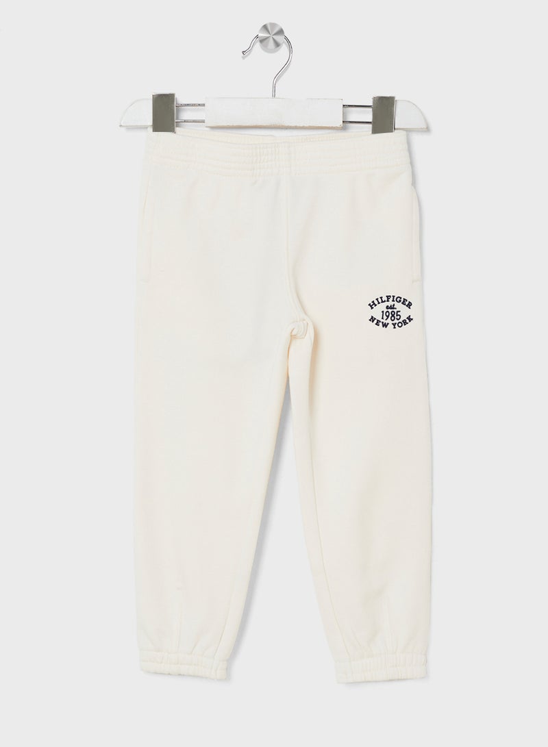 TOMMY HILFIGER Kids Logo Cuffed Sweatpants  - Image 1