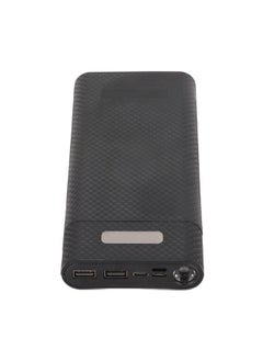 8x18650 DIY Power Bank 2 USB Output 10W Fast Charging Battery Box Case with LCD Display and Micro Type C Input Port