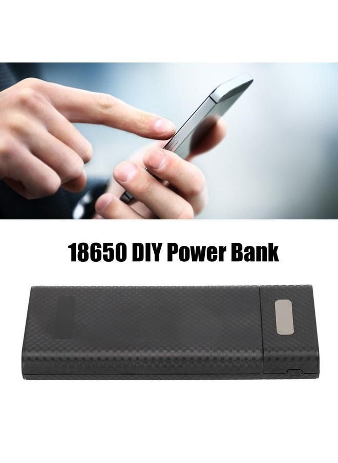 Arabest - 8x18650 DIY Power Bank 2 USB Output 10W Fast Charging Battery Box Case with LCD Display and Micro Type C Input Port - Image 1