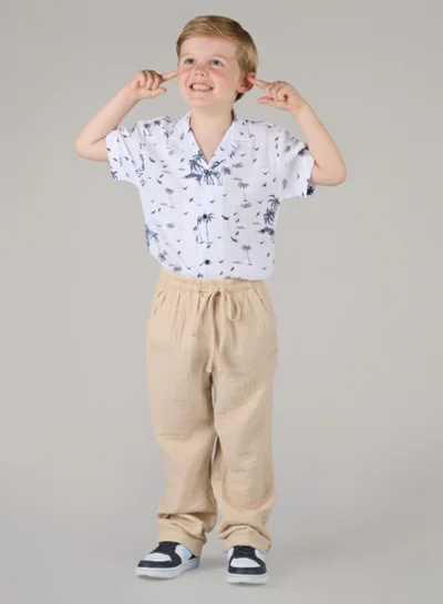 Just Nature Wide Leg Trousers