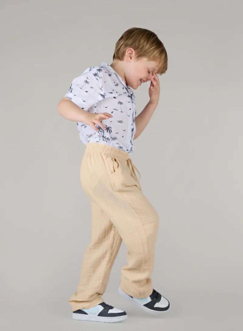 Just Nature Wide Leg Trousers