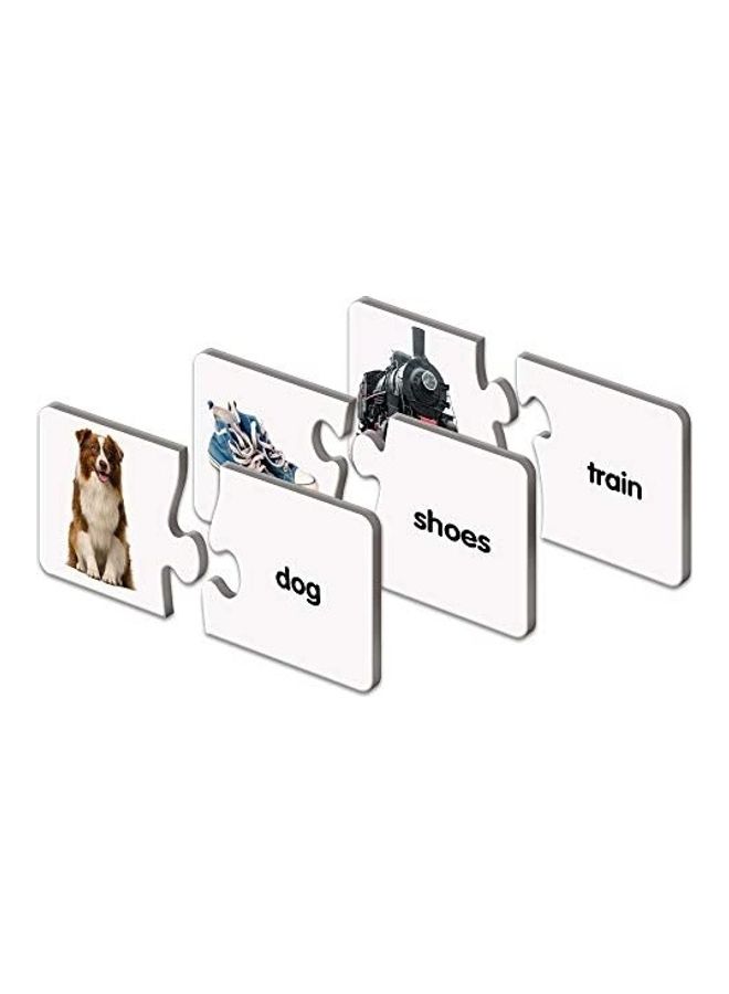 The Learning Journey: Match It! - First Words - 30 Piece Self-Correcting Words with Matching Images for Emerging Readers - Sight Words Puzzle for Kids Ages 3 and Up - Award Winning Toys - Image 2