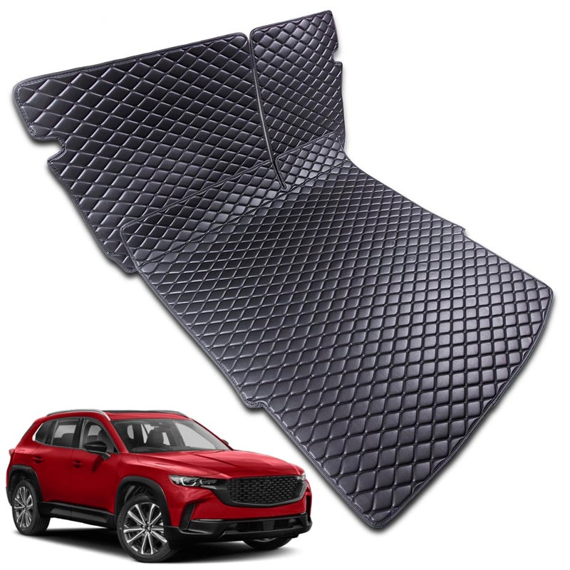 7DEEKEI for 20232025 Mazda CX50 CX50 Trunk Mat and Rear Backrest Mat Cargo Liners All Weather AntiSlip