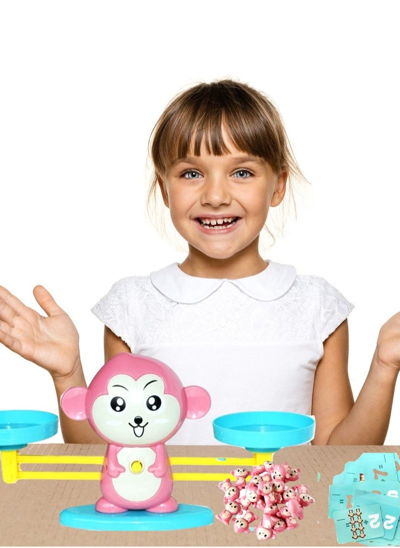 Kiddale - Educational Toy for 3 and above| Monkey Balance| Learning Toy for 4 year old| Math Game| Counting Toy| Weight Balancing Toy| Balance scale for kids| kids games for 3 4 5 6 years - Image 1