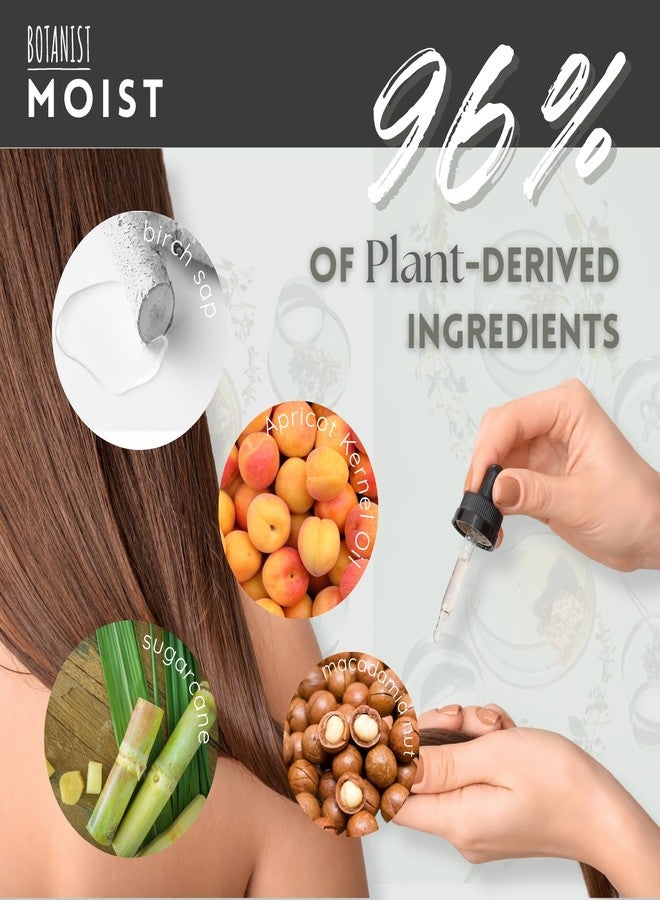 BOTANIST Hydrating Shampoo for Dry Hair, Organic Shampoo for Women & Men by Botanical Protein, Collagen, Natural Keratin, Hyaluronic Acid & Ceramide from Japan, Paraben & Sulfate Free 15.5 Fl Oz MOIST - Image 3