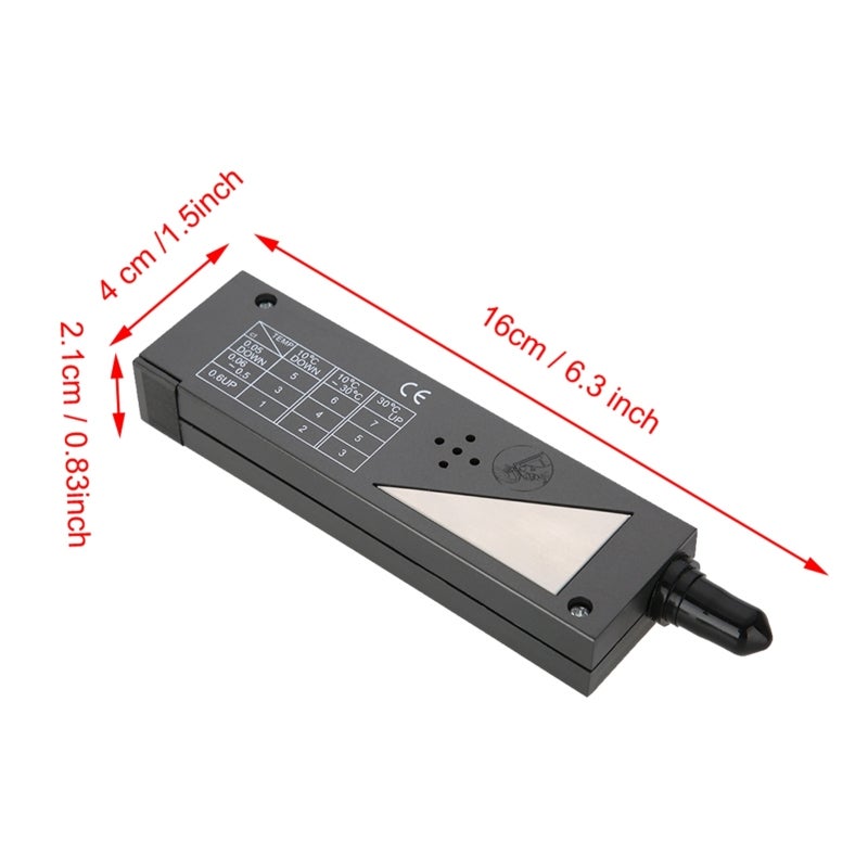 Portable Diamond Tester: Compact Design LED Audio Indication - PU Case Testing Platform Jewelry Gem Tester for Beginners Jewelry Identification - Image 4