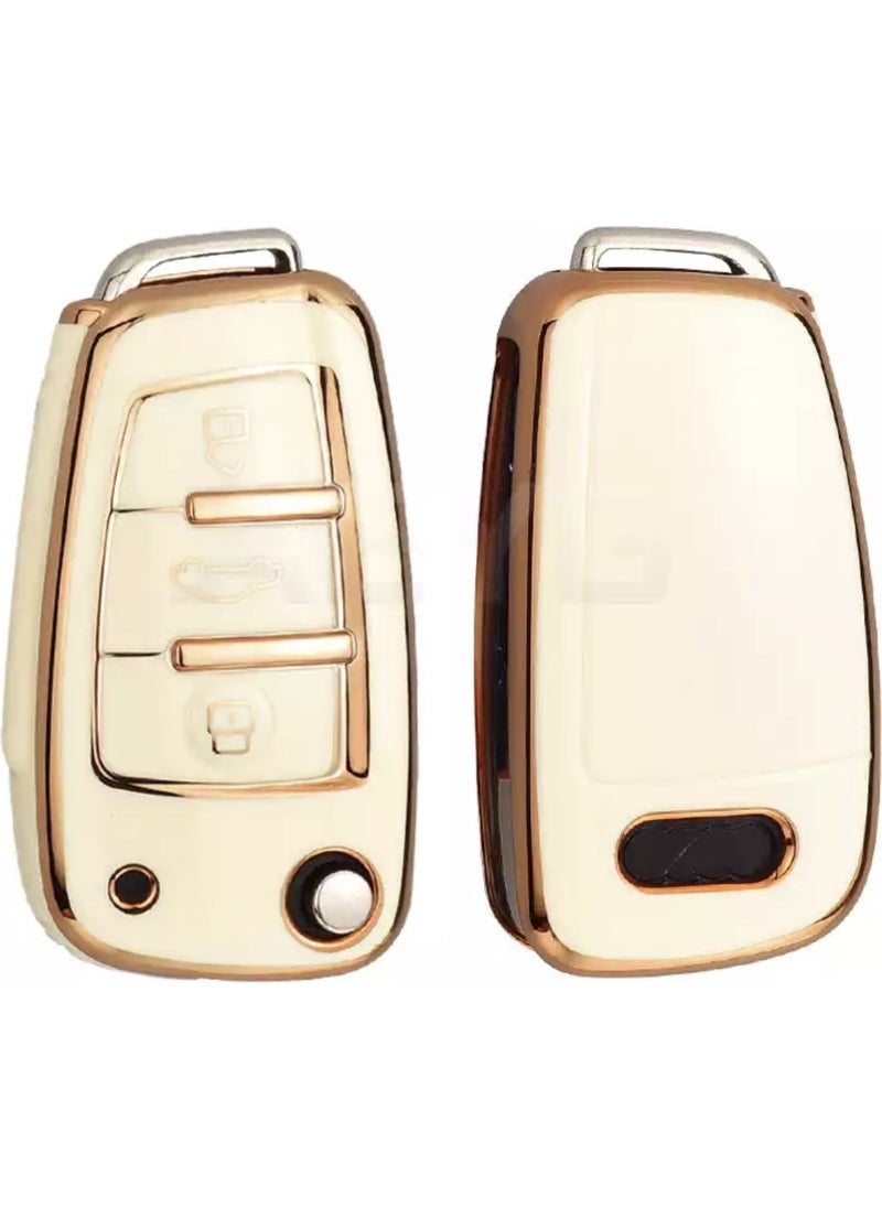 Xukey - Audi A1 A3 8p 8l A4 A5 B6 B7 B8 A6 A7 C5 C6 4f Q3 Q5 Q7 8V Key Case - Image 1