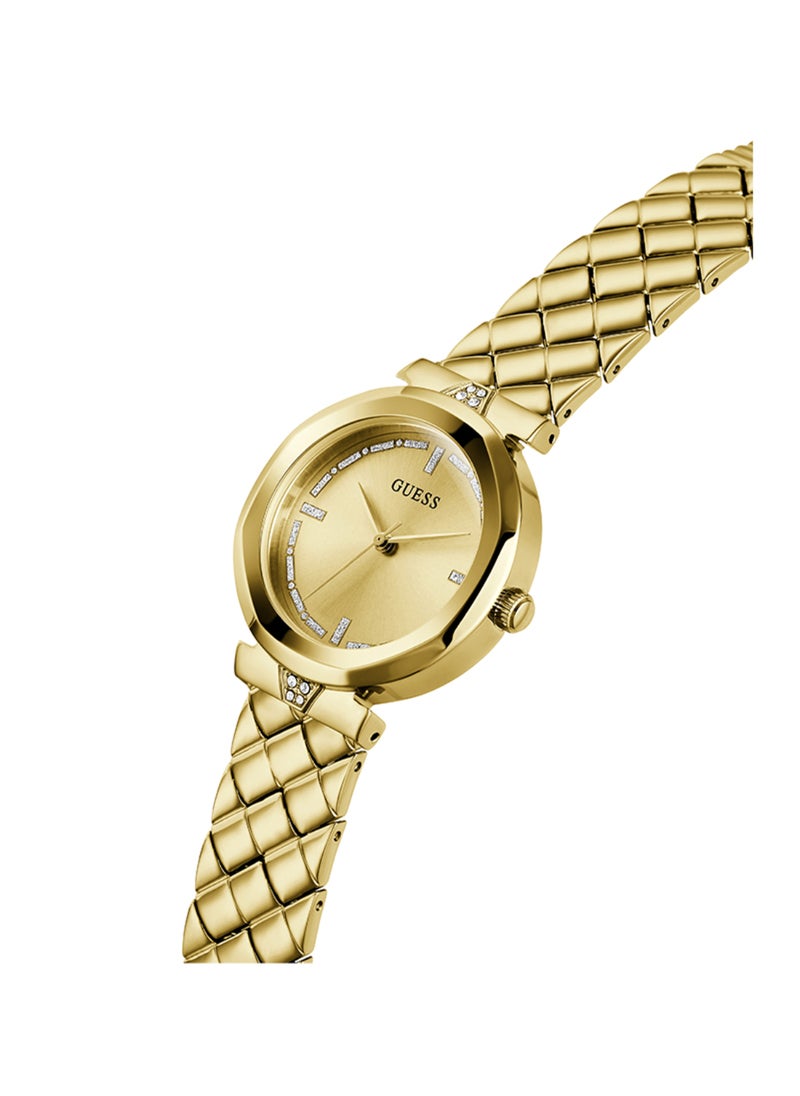 GUESS GUESS Womens Gold Tone Analog Watch - GW0613L2  - Image 2