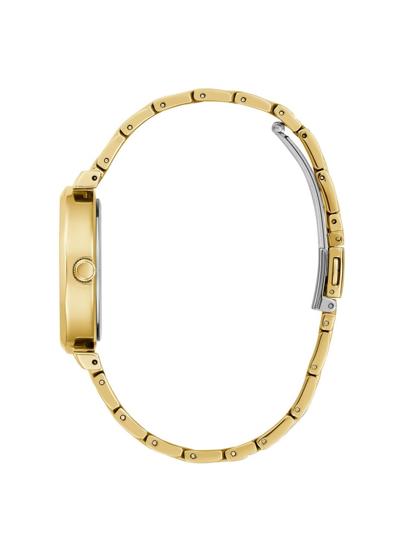 GUESS GUESS Womens Gold Tone Analog Watch - GW0613L2  - Image 3