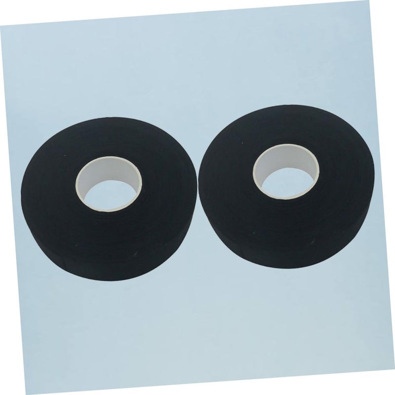 Totority 2pcs Hockey Stick Tape Anti-Slip Sports Tape for Enhanced Grip and Durability for Ice and Field Hockey Practice Black - Image 5