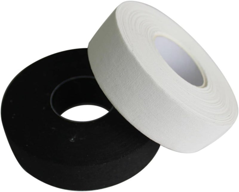 Totority 2pcs Hockey Stick Tape Anti-Slip Sports Tape for Enhanced Grip and Durability for Ice and Field Hockey Practice Black - Image 1