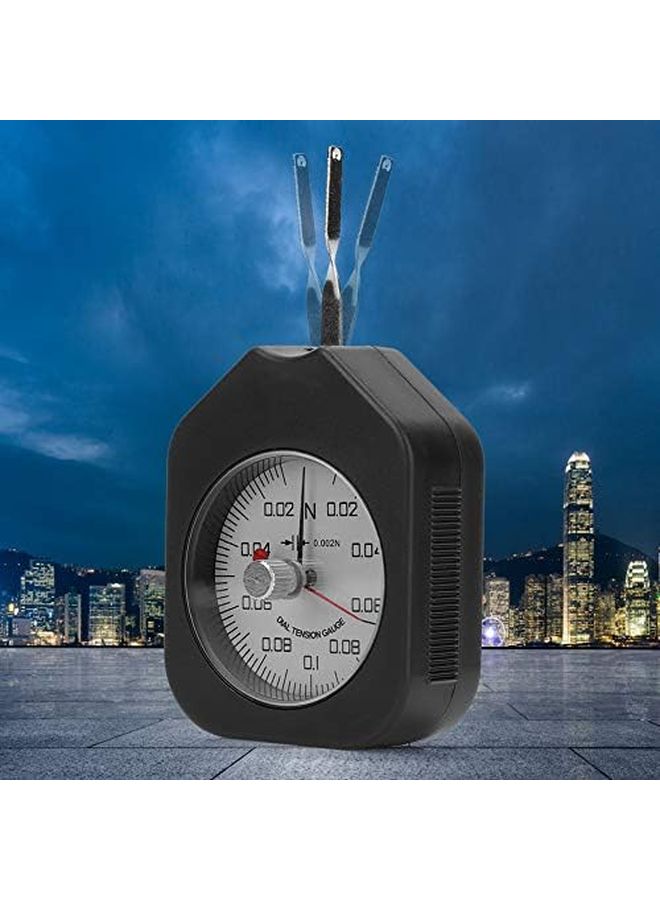 SZN 0 1 2 Plastic Double Pointer Dial Tensiometer Dual Scale Tension Force Measurement Tool - Image 5