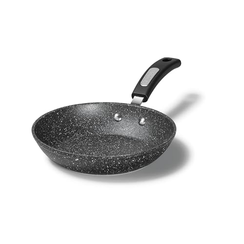 Starfrit The Rock 24 cm (9.5") Non-Stick Fry Pan - Durable Forged Aluminum - Oven Safe - PFOA Free - Easy to Clean - Black - Image 1