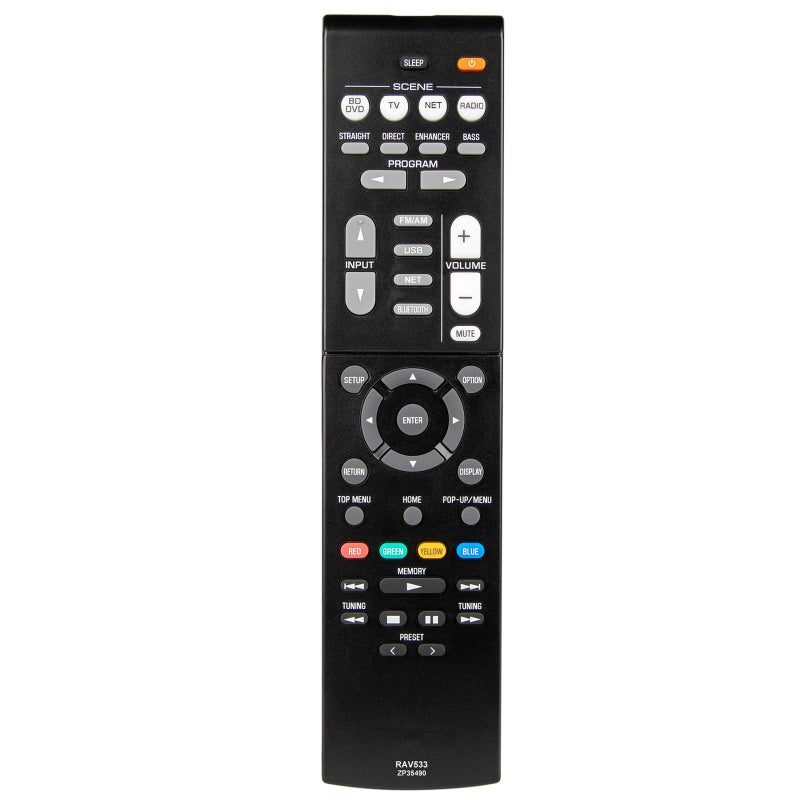 CHOUBENBEN Replacement for Yamaha Home Theater Audio Receiver Remote Control Model RAV534 ZP45780 Part Number ZP457800 - Image 2