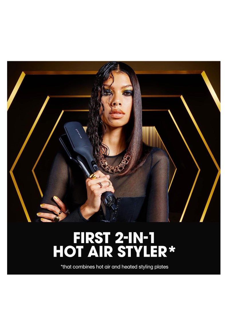 ghd - Duet Style 2 in 1 Hot Air Styler in Black Transforms Hair from Wet to Styled with Air Fusion Technology - Image 1